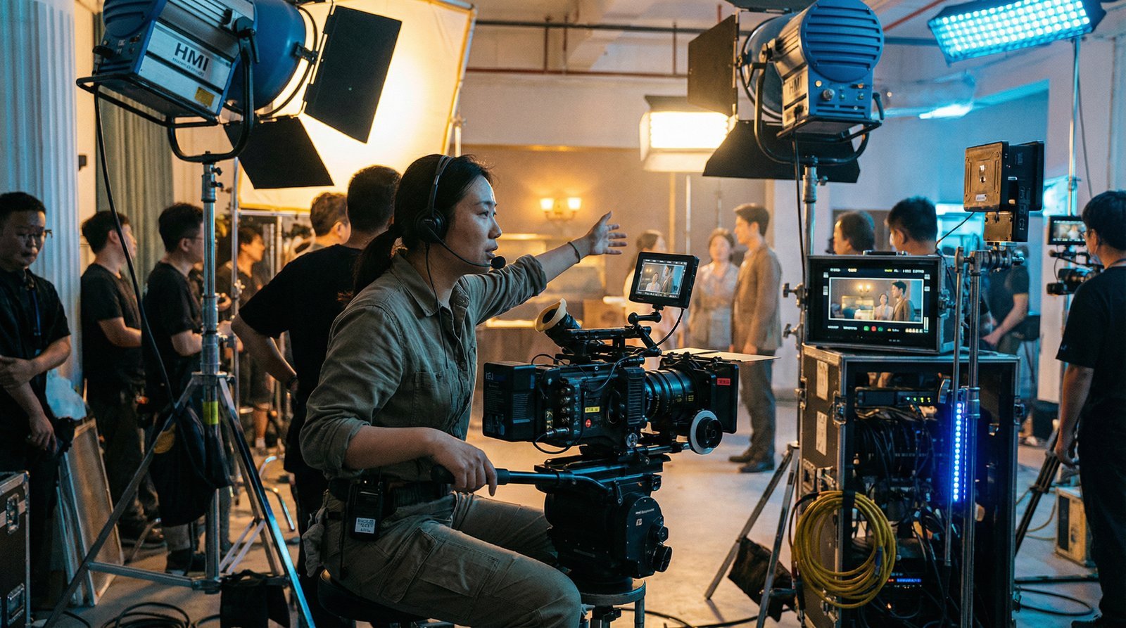 小蓝视频影视视频-拍摄幕后花絮